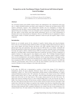 Perspectives on the Non-Human Primate Touch