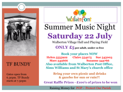 TF Bundy Live at A Summer Music Night and Party in