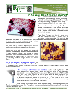 Are You Uverdosing Nutrients at Your Plant