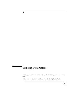 3 Working With Actions