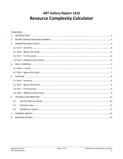 1310 - Resource Complexity Calculator - MSCCOC-MIS