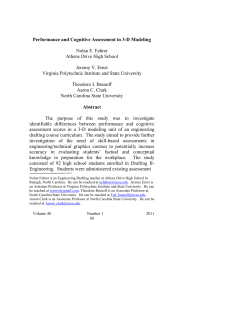 JSTE v48n1 - Performance and Cognitive Assessment in 3