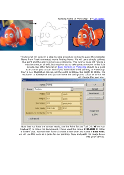 Painting Nemo In Photoshop - By Conceptoo This tutorial will guide