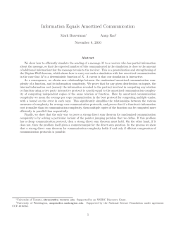 Information Equals Amortized Communication