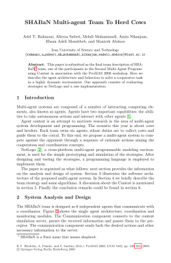 SHABaN Multi-agent Team To Herd Cows