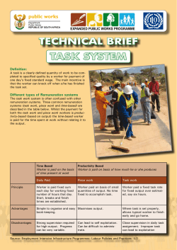 technical brief task system