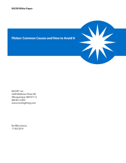 Flicker: Common Causes and How to Avoid It