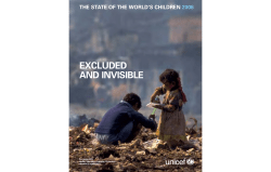 The State of the World`s Children 2006