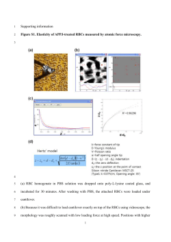 Supporting information Figure S1. Elasticity of APPJ