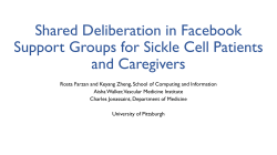 Shared Deliberation in Facebook Support Groups for