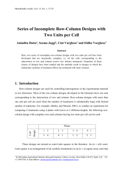 Series of Incomplete Row-Column Designs with Two Units per Cell