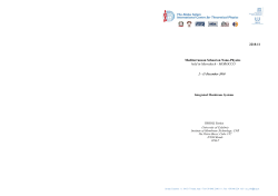 Integrated Membrane Systems