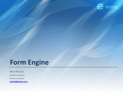 BizForm - Kentico DevNet