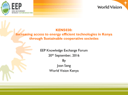 Increasing access to energy efficient technologies in