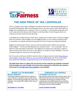 1 - Americans For Tax Fairness