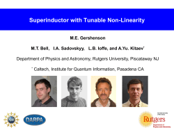 Superinductor with Tunable Non-Linearity