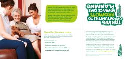 Advance Care Leaflet - Macmillan Cancer Support