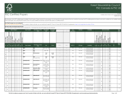 FSC Canada