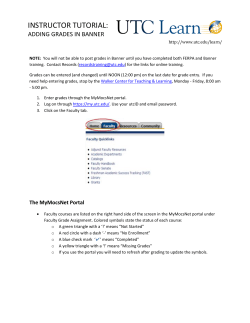 INSTRUCTOR TUTORIAL: