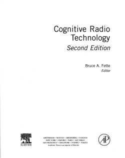 Cognitive Radio Technology