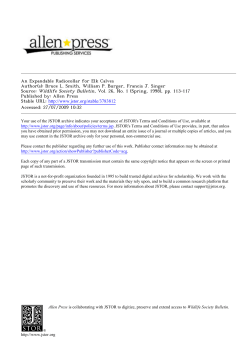 An Expandable Radiocollar for Elk Calves