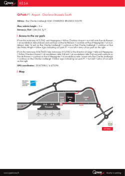 Q-Park P1 Airport - Charleroi Brussels South - Q