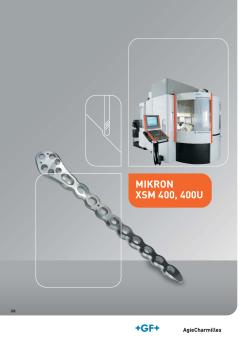 mikron xsm 400, 400u - GF Machining Solutions