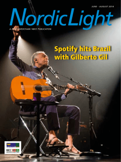 Spotify hits Brazil with Gilberto Gil