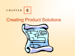 Product Solutions