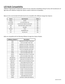 LED Bulb Compatibility