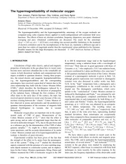 The hypermagnetizability of molecular oxygen