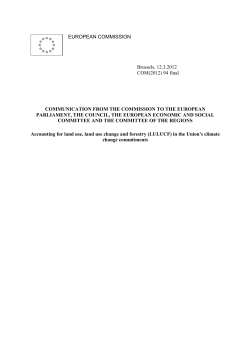 3. Agriculture, forestry and the efficient use of land resources are key