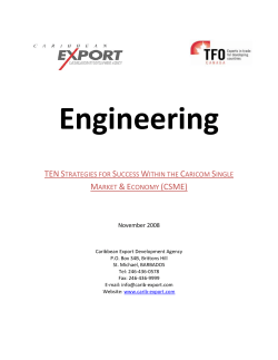 ten strategies for success within the caricom single