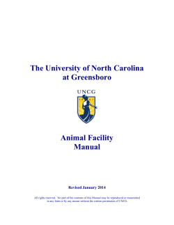 University of North Carolina - Research Integrity