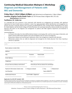 Continuing Medical Education Mainpro