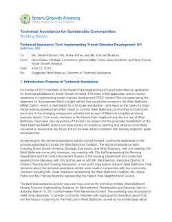 West Baltimore - Smart Growth America