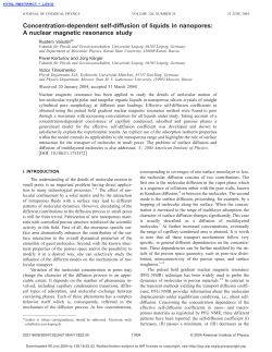 Concentration-dependent self-diffusion of liquids in nanopores: A