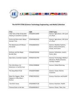 Science Technology Engineering and Math