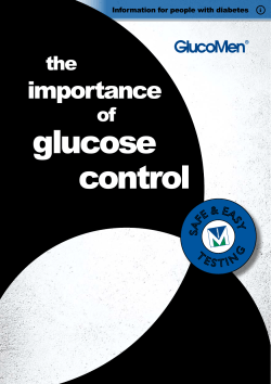 Glucose Control