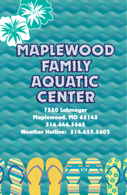 MAPLEWOOD FAMILY AQUATIC CENTER