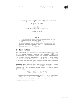 An average-case depth hierarchy theorem for higher depths