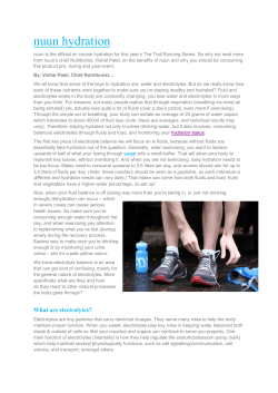 nuun hydration