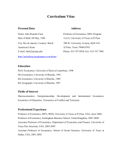Curriculum Vitae