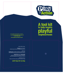 A tool kit - Go Places to Play