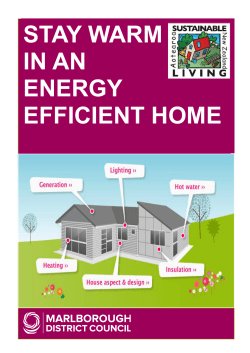 Stay Warm in an energy efficient home.PUB