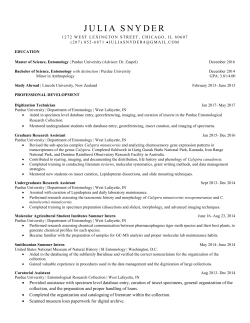 Julie Snyder - Pi Chi Omega