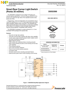 MC35XS3500, Smart Rear Corner Light Switch