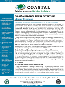 Coastal Energy Group Overview - Coastal Environment Group Inc.
