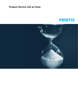 Product Service Life at Festo