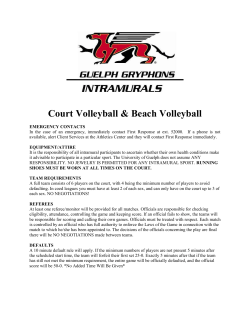 University of Guelph Intramurals